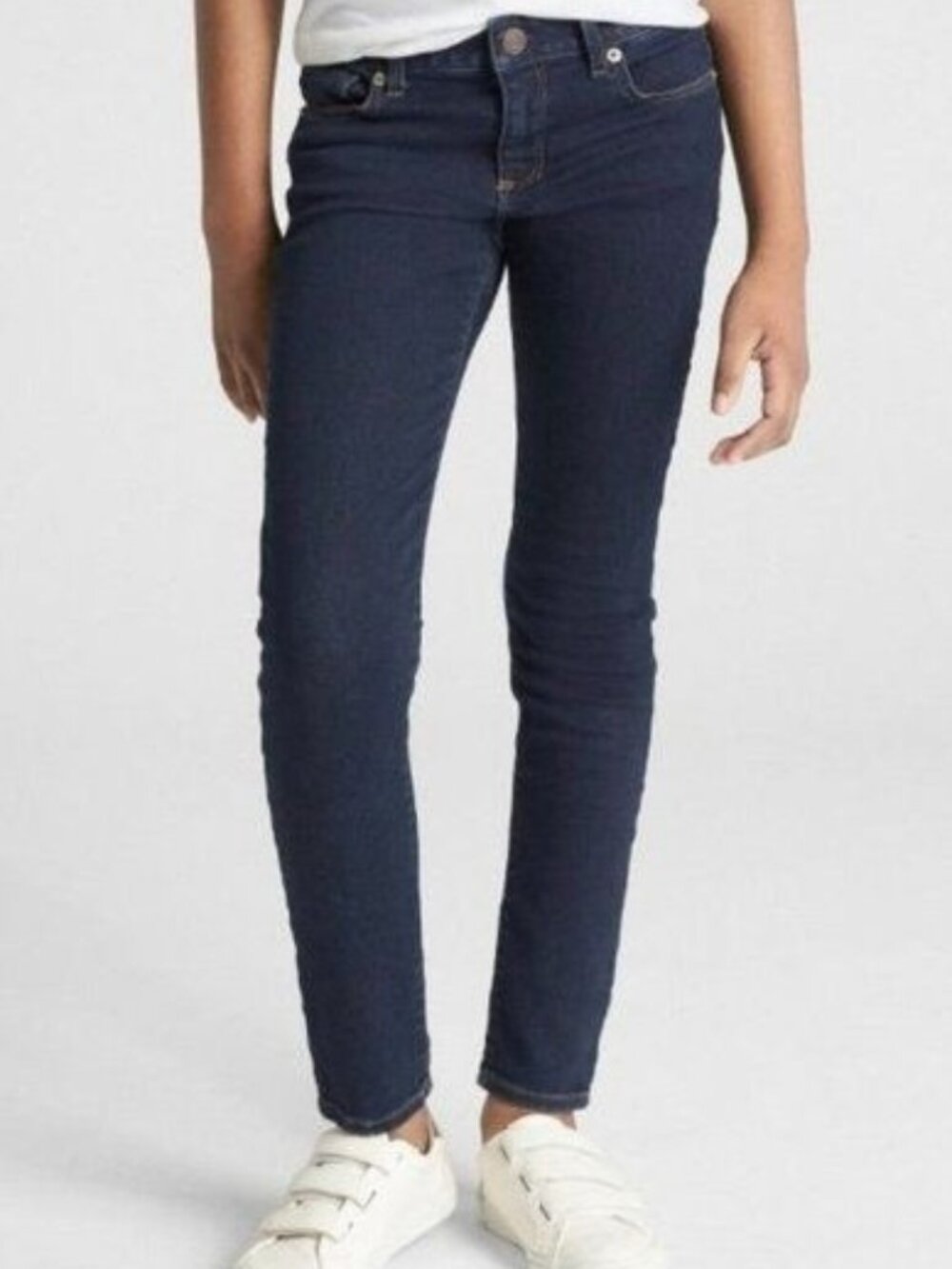 Gap Girls Super Skinny Jeans Dark Rinse Blue Size 8